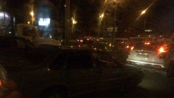 Авария повлекла огромный затор на главной магистрали Брянска
