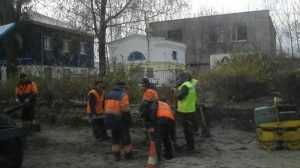 В Брянске из-за холодов прекратили ремонтировать дороги