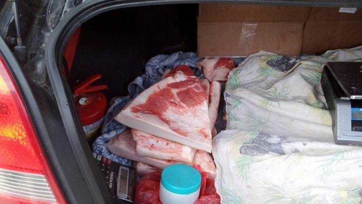 Белорусов наказали за торговлю мясом в брянских городах 