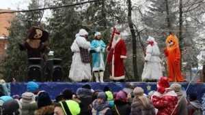Деды Морозы и Снегурочки вышли на брянские улицы