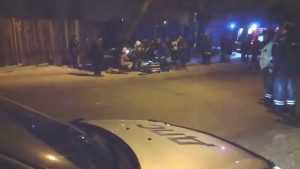 В Брянске сняли видео вызволения водителя из машины после ДТП