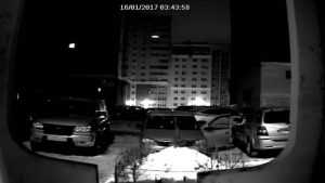 В Брянске сняли видео бегства автомобилиста после ДТП