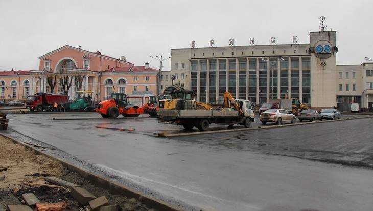 С февраля изменится схема движения транспорта у вокзала Брянск-I