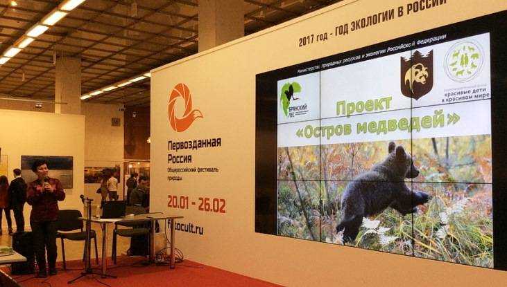 «Первозданную Россию» познакомили с брянскими медведями