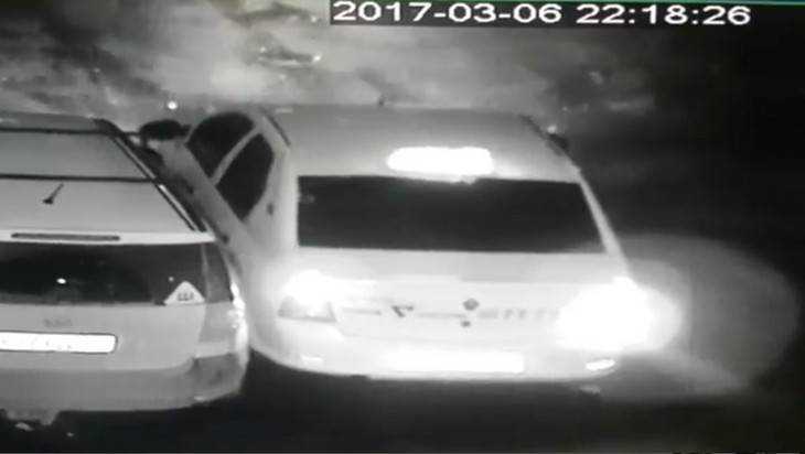Устроивший ДТП брянский таксист попал на видео