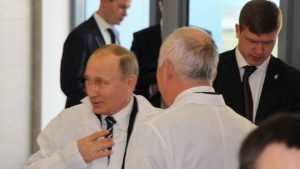 В Брянске президент Путин сказал, почему страдают мужчины