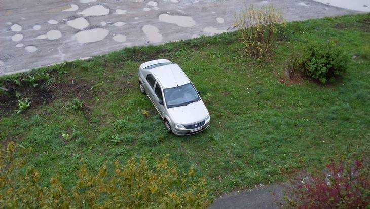 Проблему парковки на газонах доведут до правительства