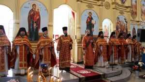 В Успенском Соборе брянского Свенского монастыря прошла первая служба