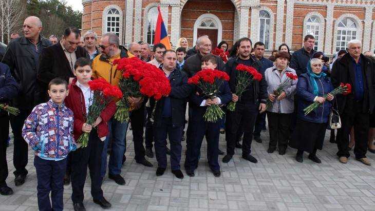 В брянском райцентре в память о жертвах геноцида армян освятили «Хачкар»