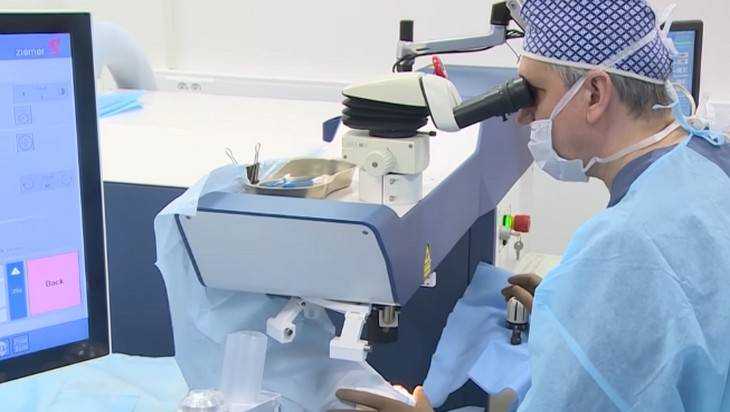 В брянской больнице появился уникальный лазер для лечения глаз