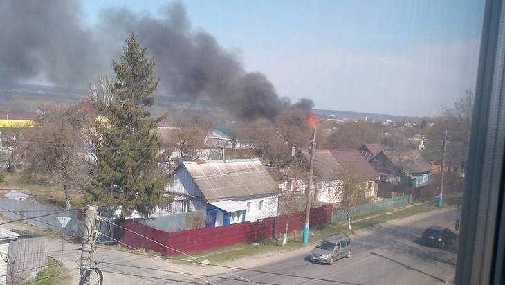 Пожар в Брянске на Городищенской горке повлек огромную пробку