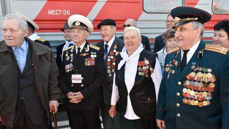 В Брянск из Калининграда «Поезд памяти» доставил фронтовиков
