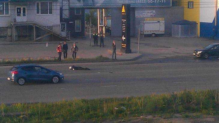 В Брянске на «проклятом месте» на улице Бурова разбился мотоциклист