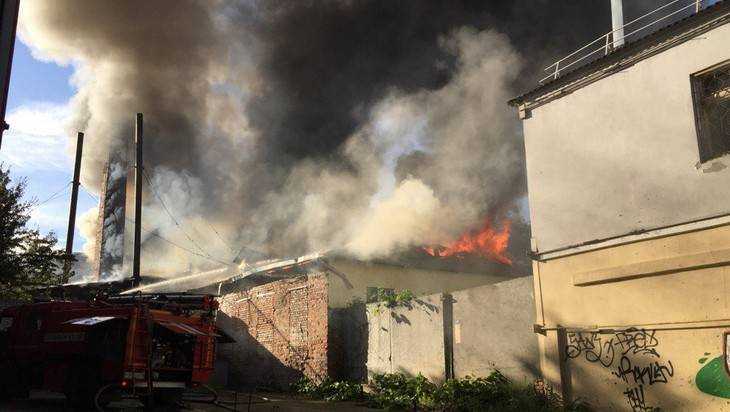 В Брянске сгорело бараночное производство «Каравая»