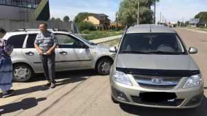 В Брянске водители столкнувшихся «Лад» согласились на европротокол