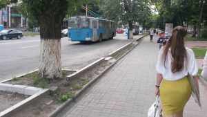 В Брянске прошел парад троллейбусов, потерявших ток