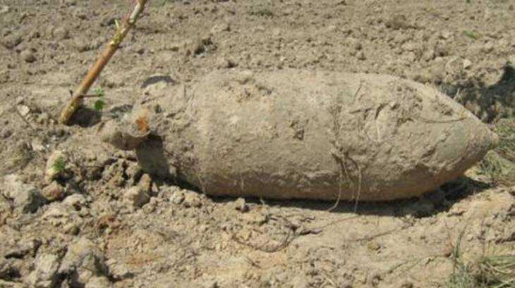 Под Брянском нашли 100-килограммовую бомбу