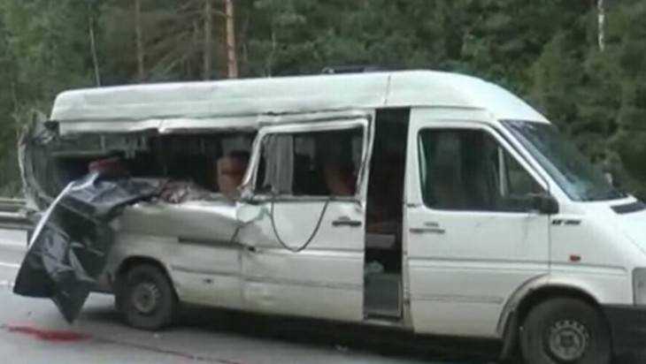 В ДТП с брянским автобусом под Калугой 3 человека погибли и 7 ранены