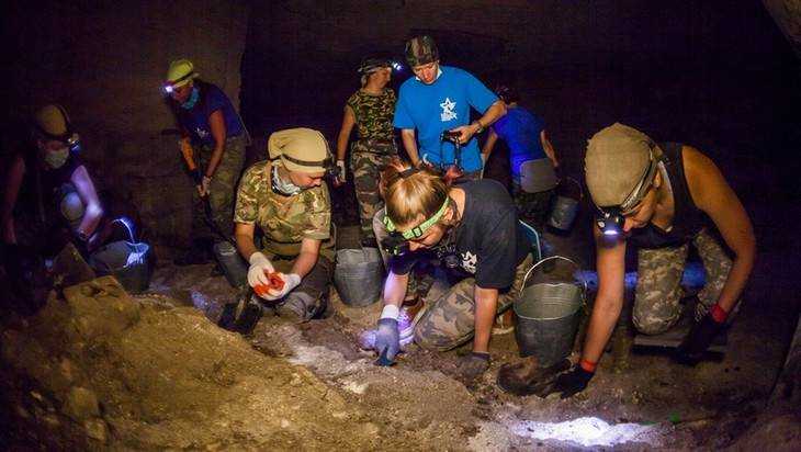 Останки брянского бойца обнаружили в крымских каменоломнях