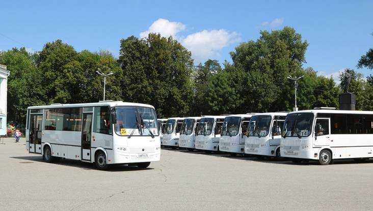 Власти Брянска купили 14 новых автобусов «ПАЗ»
