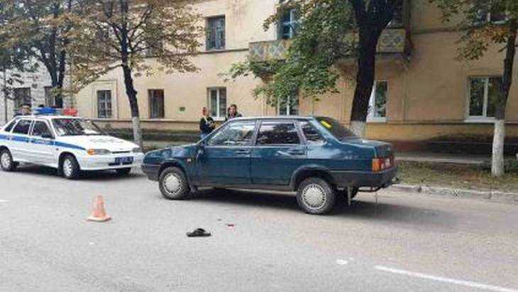 В Брянске 19-летняя автомобилистка сбила 54-летнего нарушителя