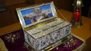 В Брянск привезут ковчег с частью пояса пресвятой Богородицы