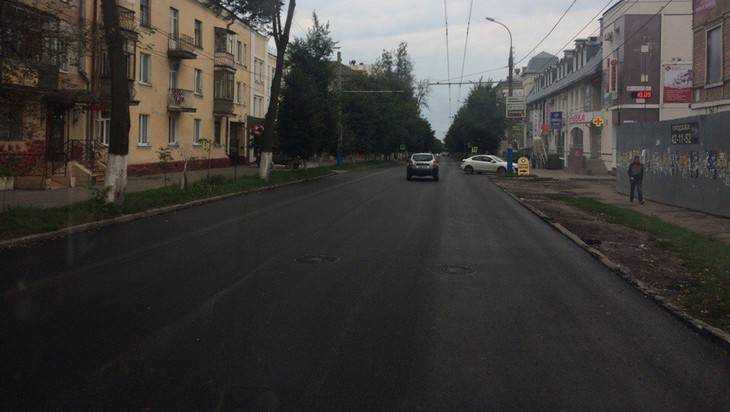 Отремонтированную улицу Фокина в Брянске открыли для движения