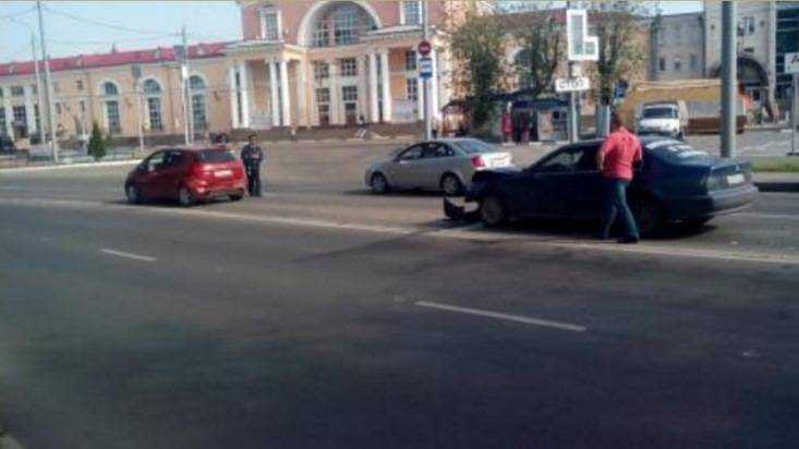 Беременная автомобилистка пострадала в ДТП возле вокзала Брянск –I