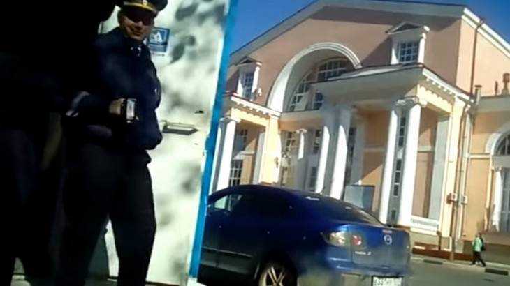 В Брянске поставили на место автора провокационного видео о полицейском