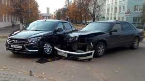 В Клинцах краш-тестом доказали, что Lada Vesta крепче Audi