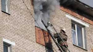 В Брянска на улице Фокина при пожаре погиб 75-летний пенсионер
