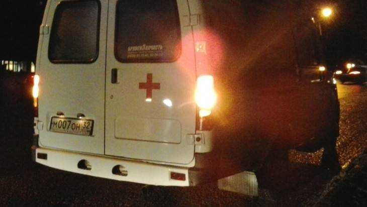 В Брянске на месте ДТП остались лужа крови и кроссовки пешехода