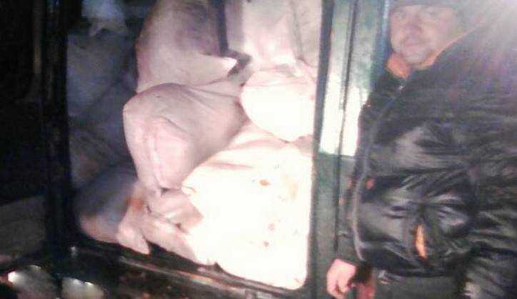 Брянские пограничники задержали автомобиль с украинским мясом
