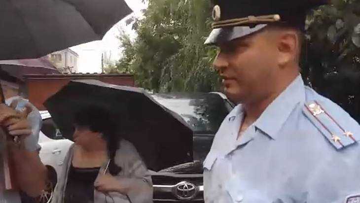 В Брянске видео помогло выявить оплошность подполковника полиции