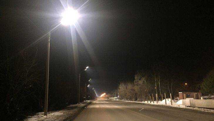 На освещение Флотской улицы Брянска израсходовали 6 млн рублей