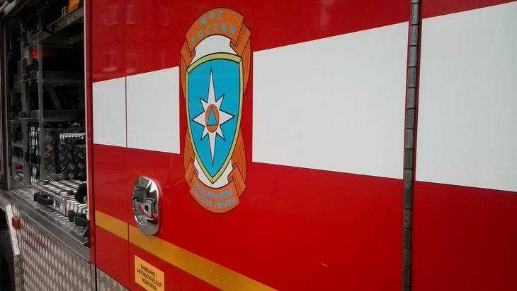 В Брянске около ТРЦ «Аэропарк» случился пожар