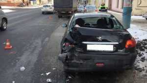 В Брянске в ДТП с тремя автомобилями пострадал пешеход