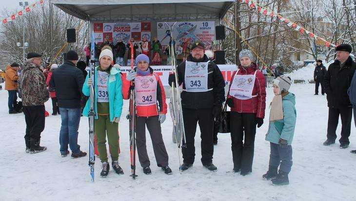 Сотрудники предприятия «Брянсксельмаш» вышли на старт гонки «Лыжня России»