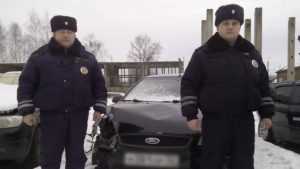 Брянские гаишники помогли белорусам поймать пьяного водителя