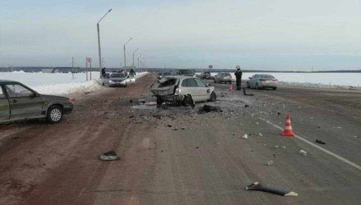 Под Брянском в ДТП с тремя автомобилями пострадал 33-летний водитель