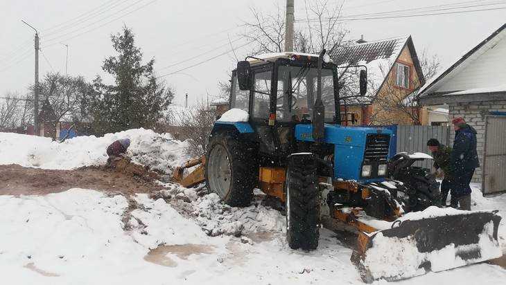 Брянский поселок Речица после аварии получил воду