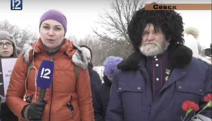 Телеканал Омска рассказал о митинге памяти лыжной бригады в Севске