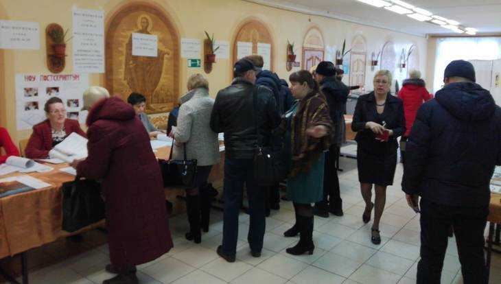 Явка избирателей в Брянской области к 12 часам достигла 33,51%