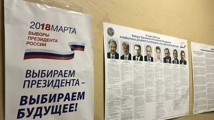 В Брянской области Владимиру Путину избиратели отдали 81,6 % голосов
