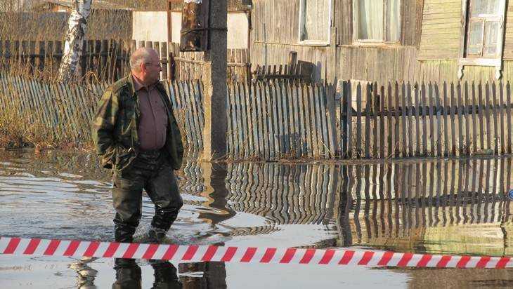 В связи с паводком в Брянской области ввели режим повышенной готовности