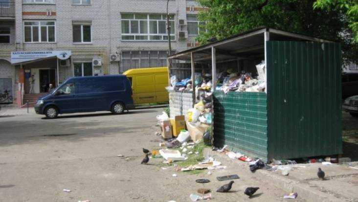 В Брянске фирма «Сервис Плюс» ответит за горы мусора возле подъездов