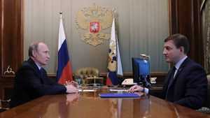 Путин провел встречу с секретарем Генсовета Партии Андреем Турчаком