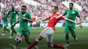 России разгромила Саудовскую Аравию в первом матче чемпионата мира