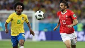 Швейцария вырвала ничью у Бразилии в матче чемпионата мира