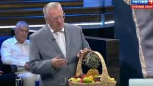 На телеканале «Россия» Жириновский похвалил брянскую картошку